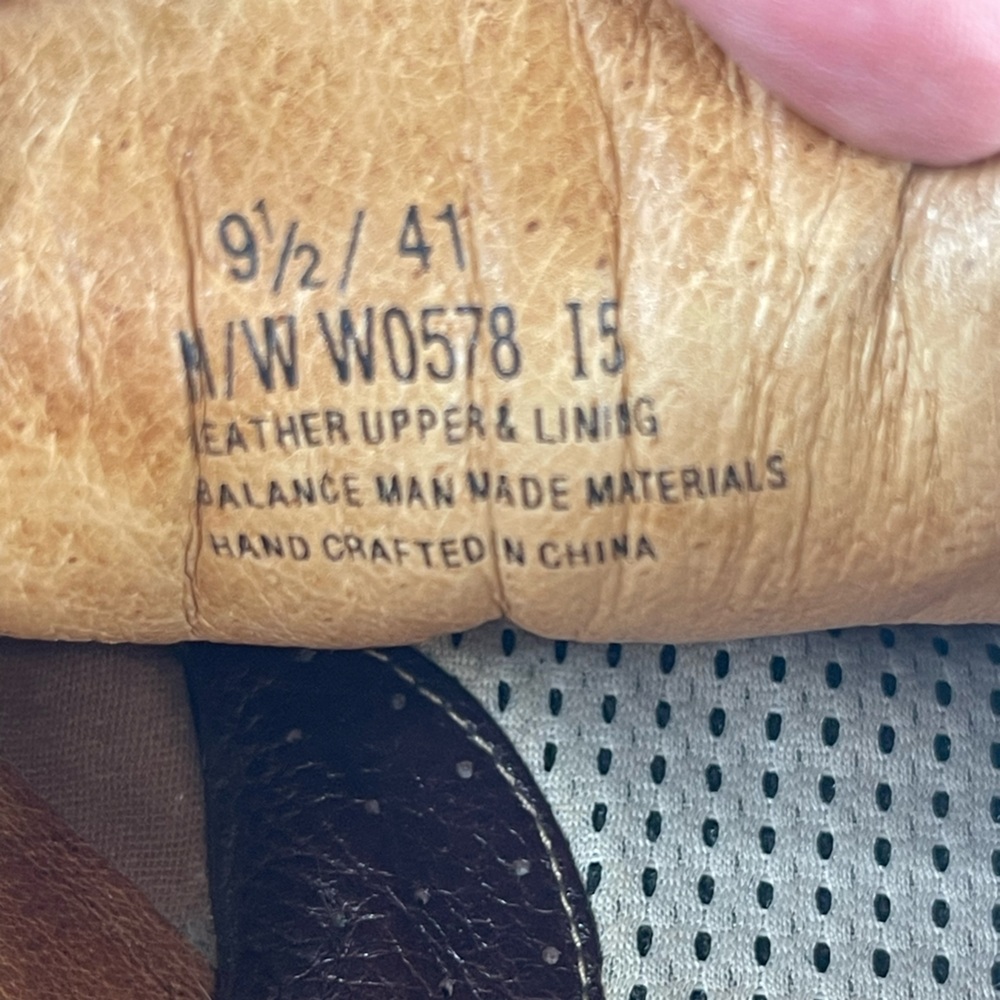 Born Hawkeye Brown Leather Lace Up Sneakers 9.5 - Picture 8 of 8